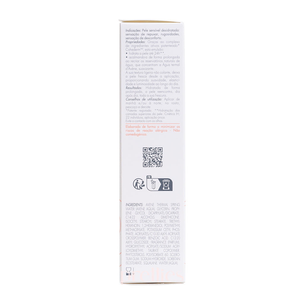 Avene Hydrance LIGHT Hydrating Emulsion 40ml - Oil-Free Moisturizer for Dry & Sensitive Skin | Day & Night Facial Cream for Hydration & Comfort