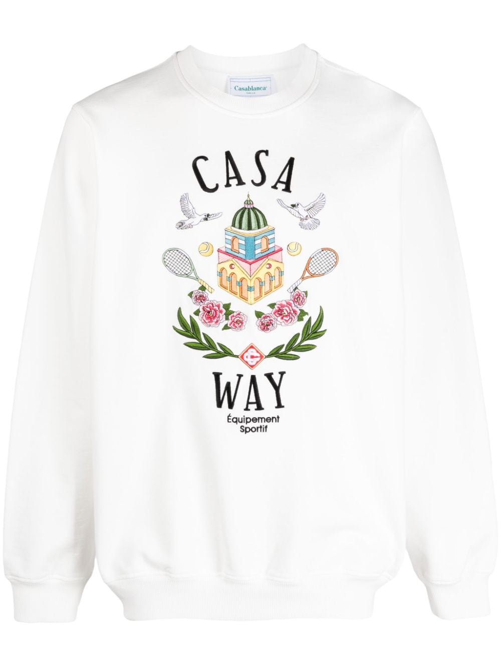 Casablanca White Sweaters for Women - Soft & Cozy Knit Pullover - Perfect for Winter & Fall Fashion