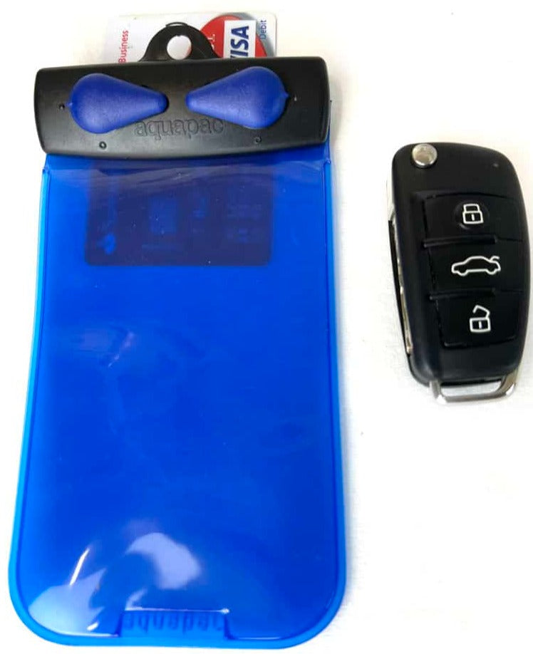 AquaPac KeyMaster Waterproof Key and Card Holder - Secure Travel Essentials for Outdoor Adventures, Swimming, and Daily Commute
