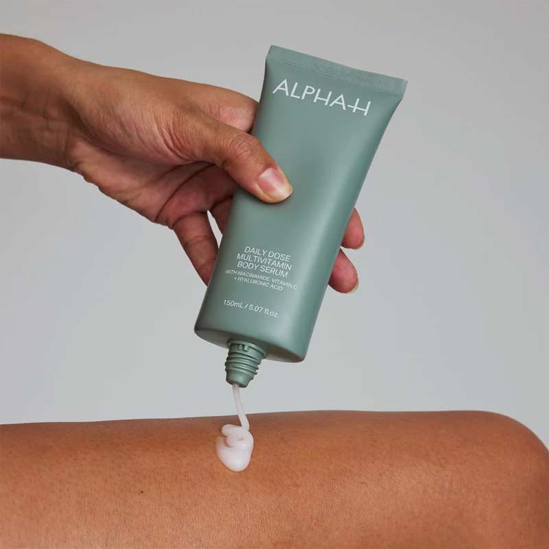 Alpha H Daily Dose Multivitamin Body Serum - Anti-Aging & Skin Brightening Serum for Face & Body - Perfect for Daily Skincare Routine & Nighttime Regimen
