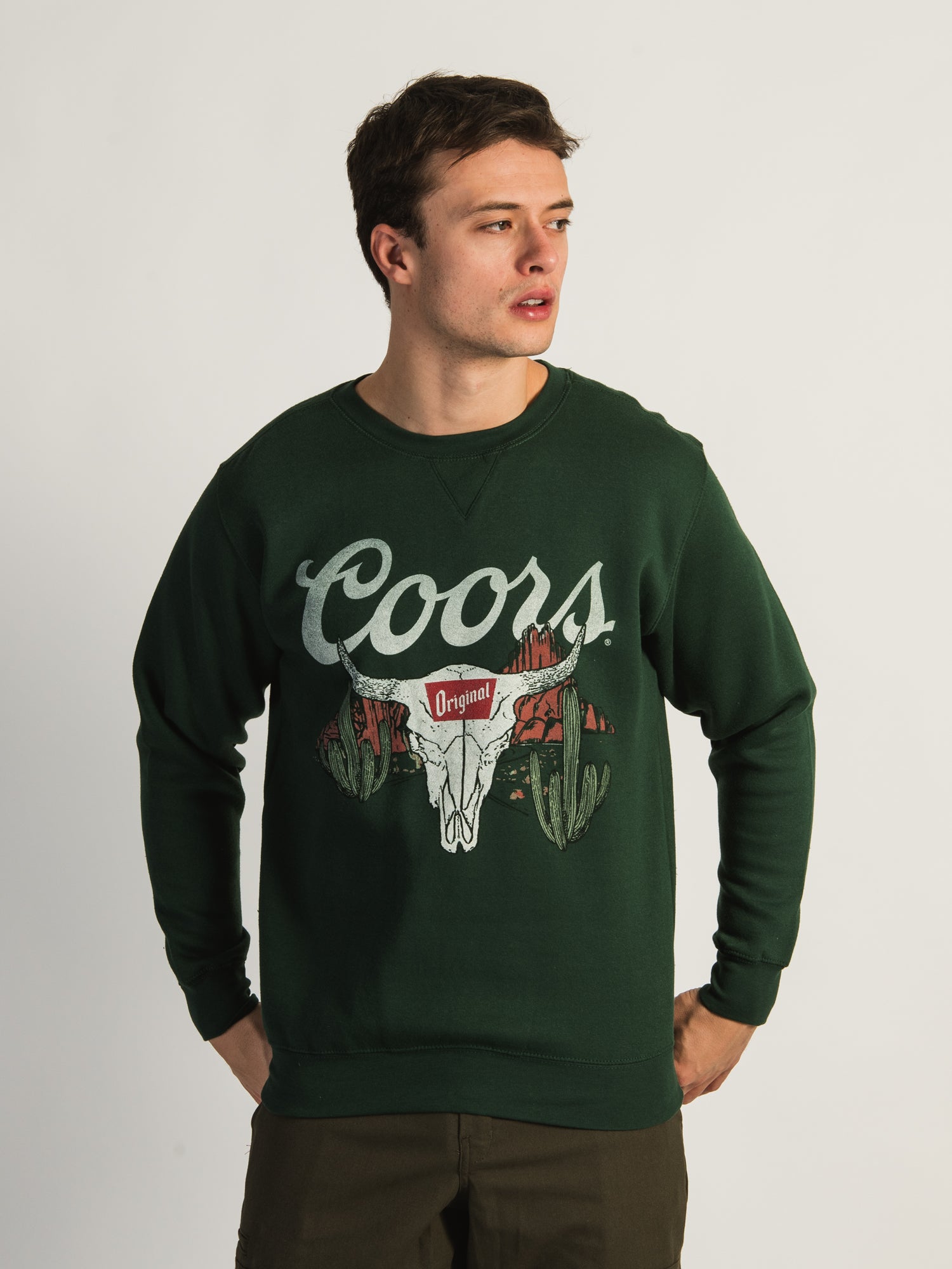 Coors Rodeo Crewneck Sweatshirt - Western Style Pullover for Men & Women | Perfect for Rodeo Events, Country Concerts & Casual Wear