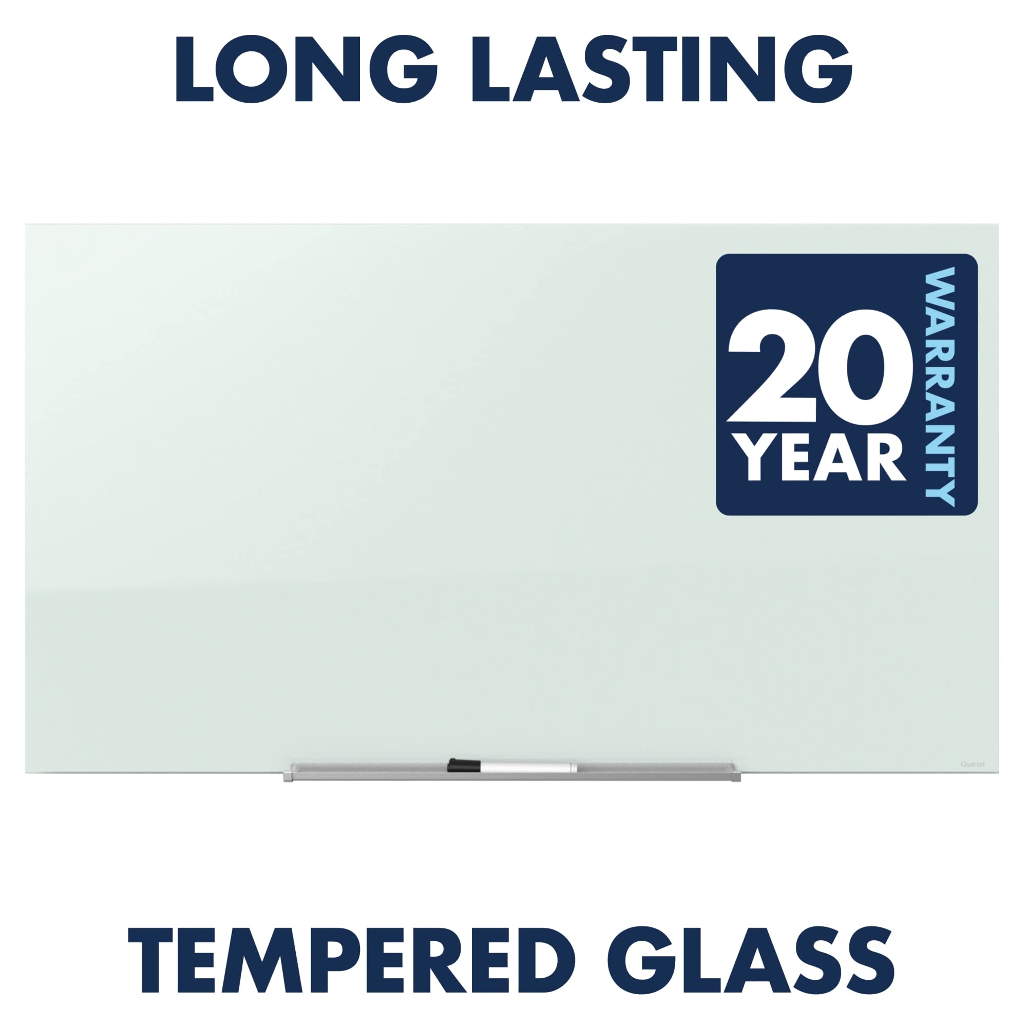 Magnetic Glass Whiteboard 74