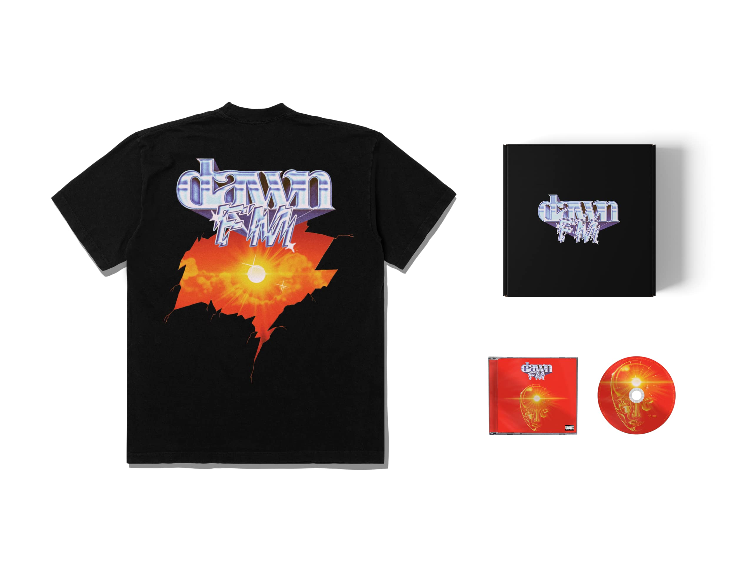 DAWN FM The Distance Tee Box Set - Limited Edition Amazon Exclusive - Size M - Perfect for Concerts, Fan Merch, and Streetwear Fashion