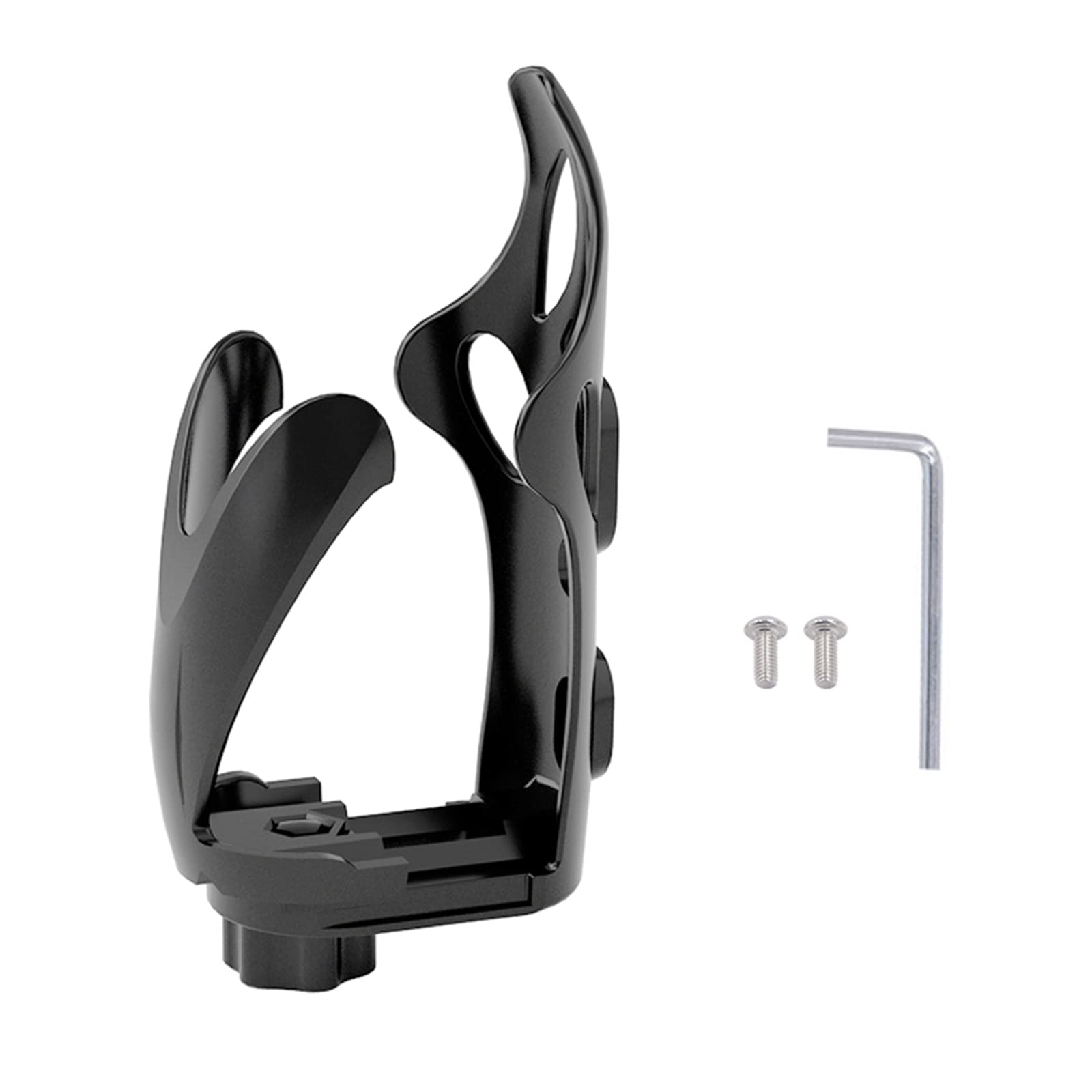 Frezon Adjustable Motorcycle Cup Holder - Universal Handlebar Water Bottle Mount Bracket for ATV, Scooter, Dirt Bike - Perfect for Off-Road Adventures & Commuting