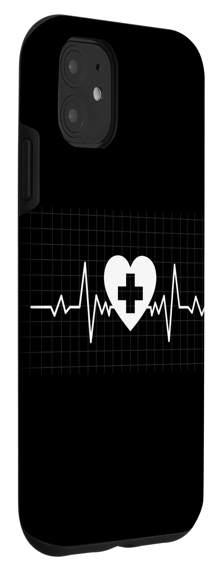 iPhone 11 Case for Nurses - Heartbeat Design Protective Cover for Medical Professionals, Doctors & Students - Perfect for Hospital Shifts & Clinical Rotations