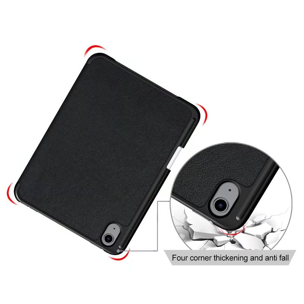 EpicGadget Lightweight Slim Tri-Fold Case for Apple iPad Mini 6 (2021) - Auto Wake/Sleep, Stand & Pencil Holder Cover for 8.3