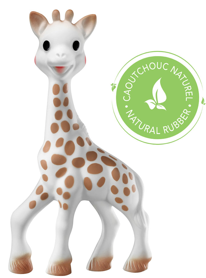 Sophie la Girafe So'pure Teether Toy Box Set - Natural Rubber Baby Teething Toy for Infants 0-12 Months | Perfect for Soothing Sore Gums & Early Sensory Development | Ideal Gift for Newborns & Baby Showers