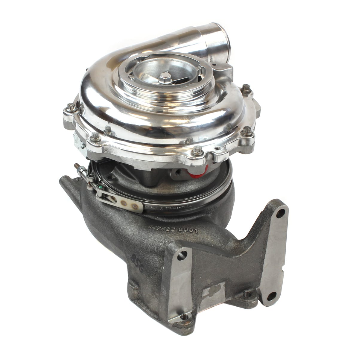 2004.5-2010 6.6L Duramax XR2 Series Turbocharger 68mm - High Performance Turbo Upgrade for Chevy GMC Trucks, Enhanced Power & Fuel Efficiency - Perfect for Towing, Off-Roading & Daily Driving