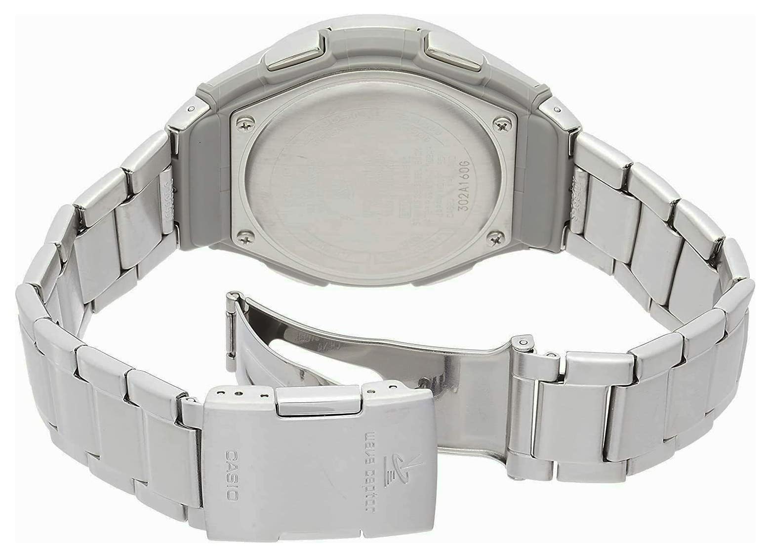 Casio Wave Ceptor WVA-M650D Men's Atomic Solar Watch - Water Resistant, Auto Time Adjustment - Perfect for Business, Travel & Outdoor Activities