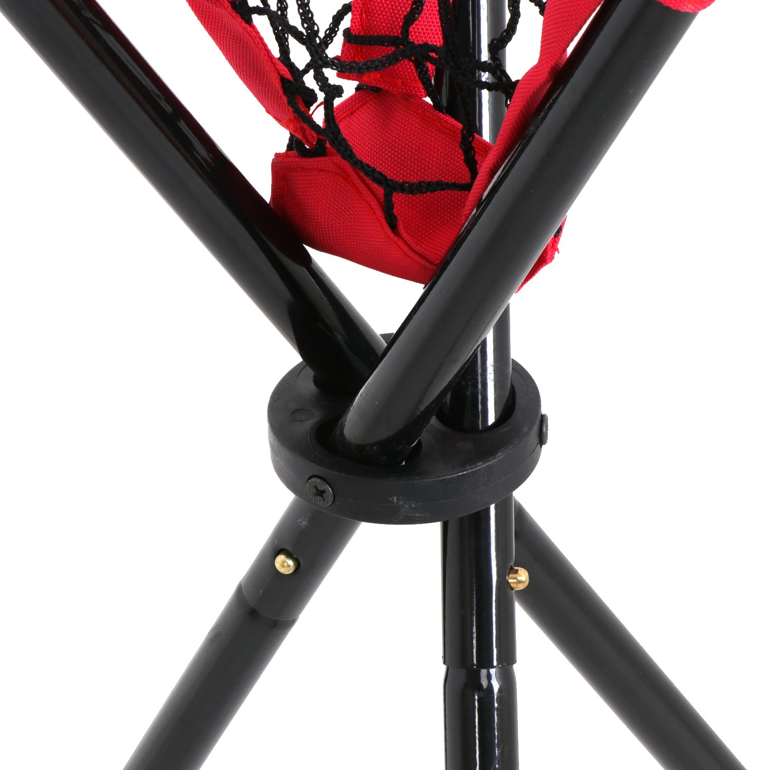 Smartxchoices Metal Frame Baseball & Softball Practice Ball Caddy - Holds 60 Baseballs or 30 Softballs for Hitting, Pitching, Batting Practice & Field Training - Includes Carry Bag - Perfect for Backyard Drills, Team Practices & Coaching Sessions
