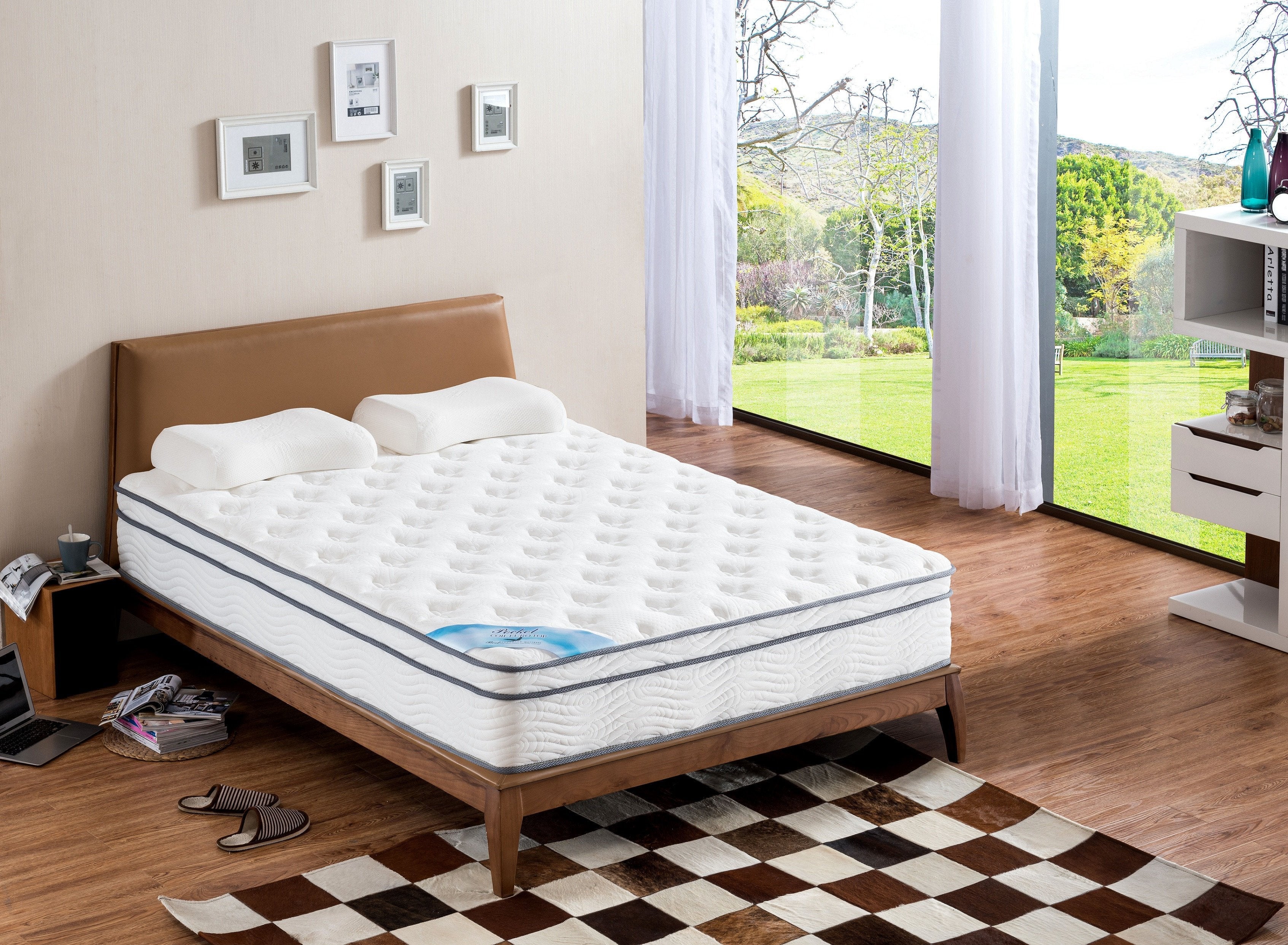 Best Pillow Top Full Size Pocket Spring Mattress - 12 Inch Hybrid Comfort for Back Pain Relief - Perfect for Guest Rooms & Master Bedrooms