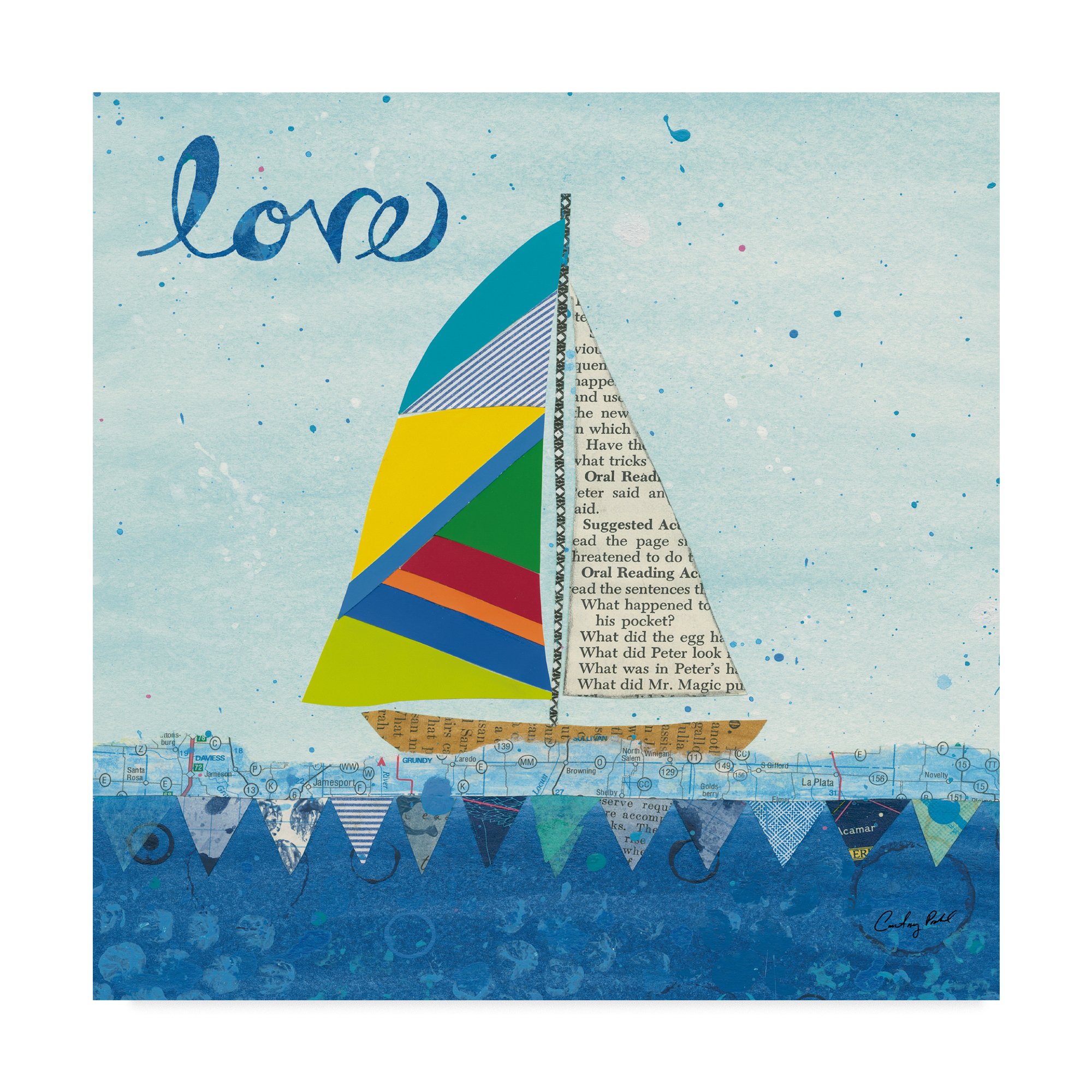 Courtney Prahl Multicolor Fine Art Print - Premium Wall Decor for Living Room, Bedroom & Office | Trademark Fine Art Collection