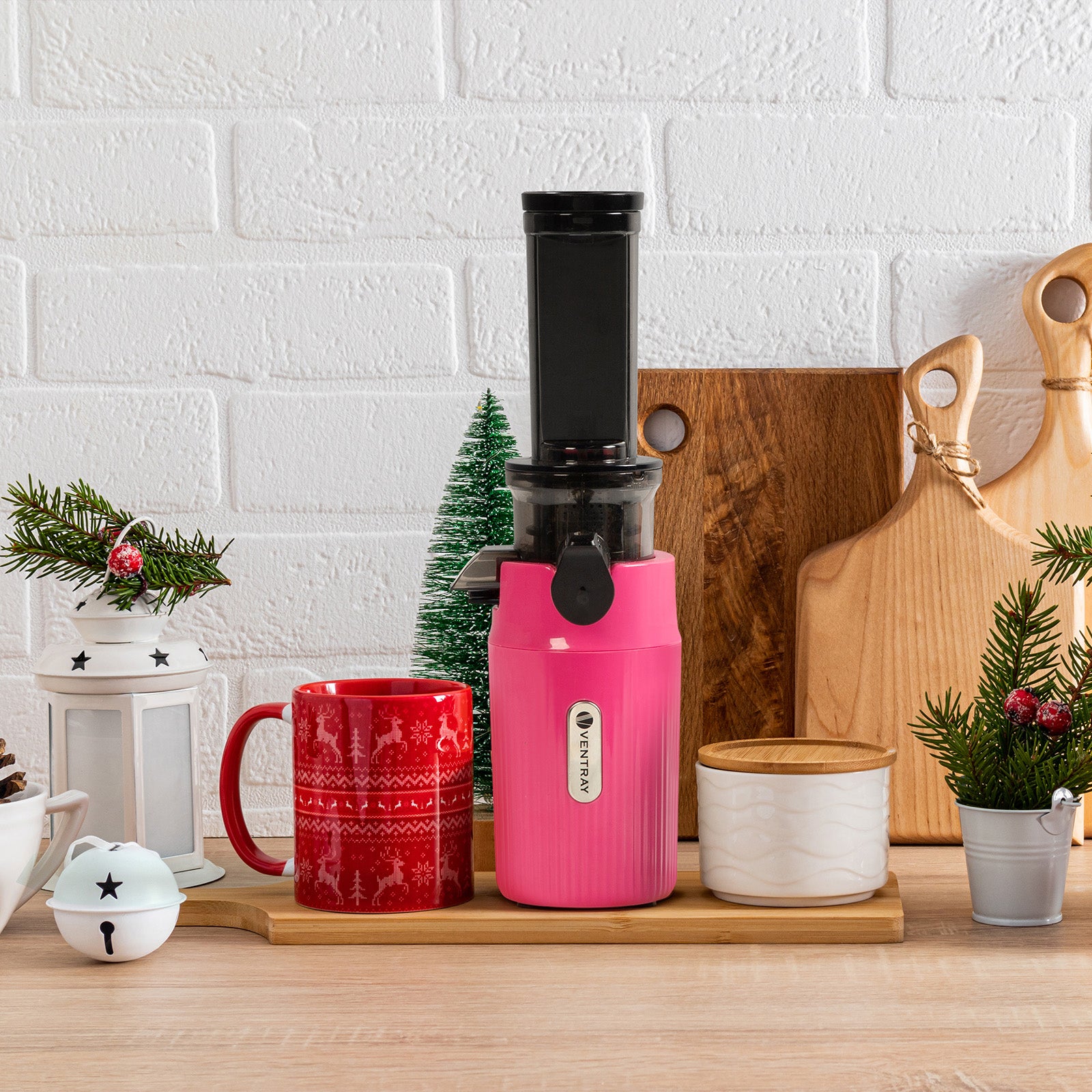 Premium Ginnie Juicer - High-Speed Cold Press Juicer for Fruits & Vegetables - Perfect for Healthy Juicing at Home, Gym, or Office