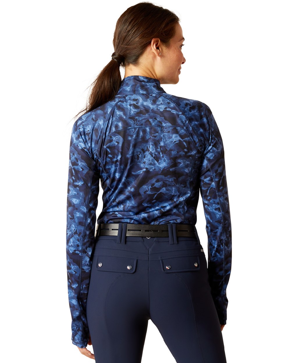 Ariat Women's Lowell 2.0 1/4 Zip Long Sleeve Base Layer Shirt - Thermal Underwear for Hiking, Skiing & Outdoor Activities