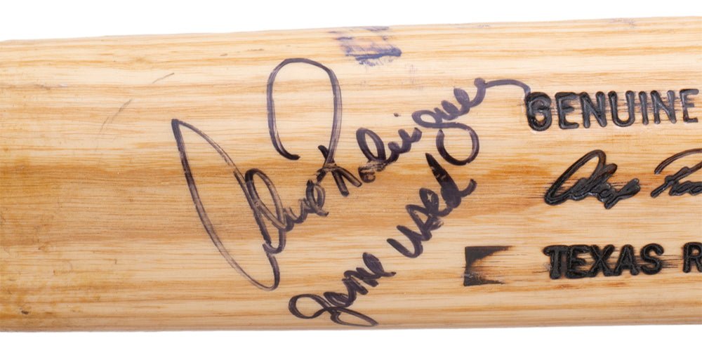 Alex Rodriguez Signed Texas Rangers Game Used Louisville Slugger Bat - PSA Certified Authentic - Perfect for Baseball Memorabilia Collectors & Sports Fans Display