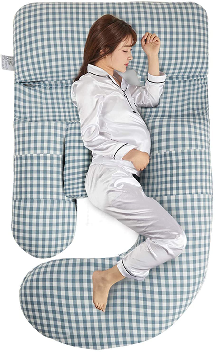 U-Shaped Pregnancy Pillow for Maternity Support & Side Sleepers - Full Body Maternity Pillow for Pregnant & Nursing Women, Comfortable Cushion with Back & Belly Support - Perfect for Sleeping, Nursing & Relaxing During Pregnancy
