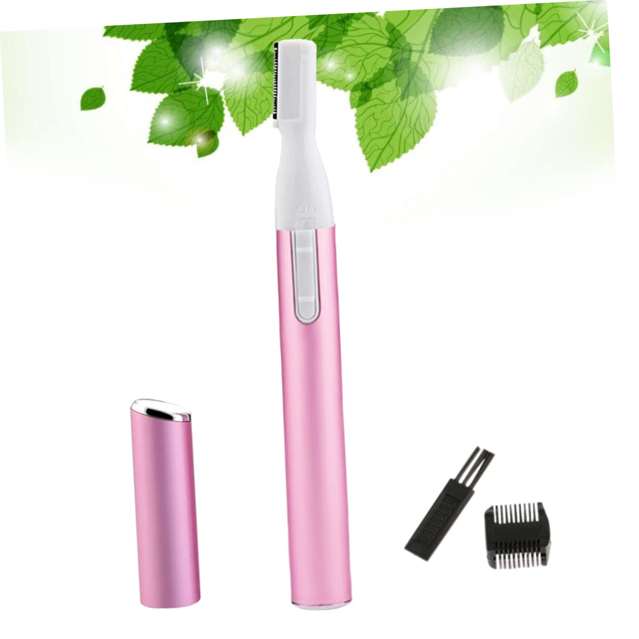 Electric Facial Hair Remover for Women - Eyebrow, Bikini & Foot Trimmer | Painless Hair Removal Device for Smooth Skin at Home & Travel