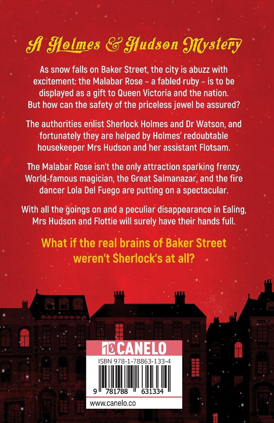 Mrs Hudson and the Malabar Rose - A Sherlock Holmes Mystery Novel | Historical Detective Fiction | Perfect for Book Clubs & Mystery Lovers