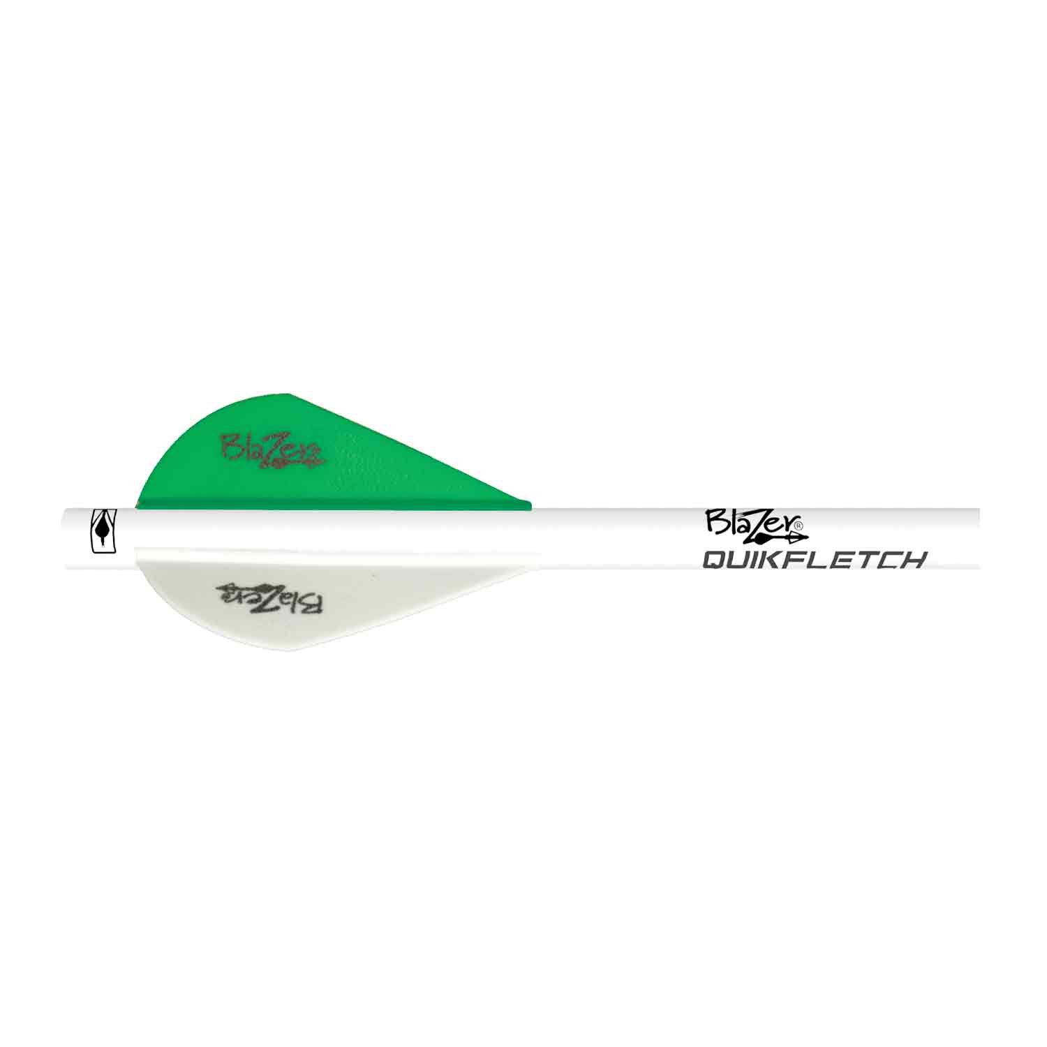 Bohning Blazer Quikfletch Archery Vanes - High-Performance Arrow Fletching for Hunting & Target Shooting | Perfect for Bowhunting and 3D Archery Competitions