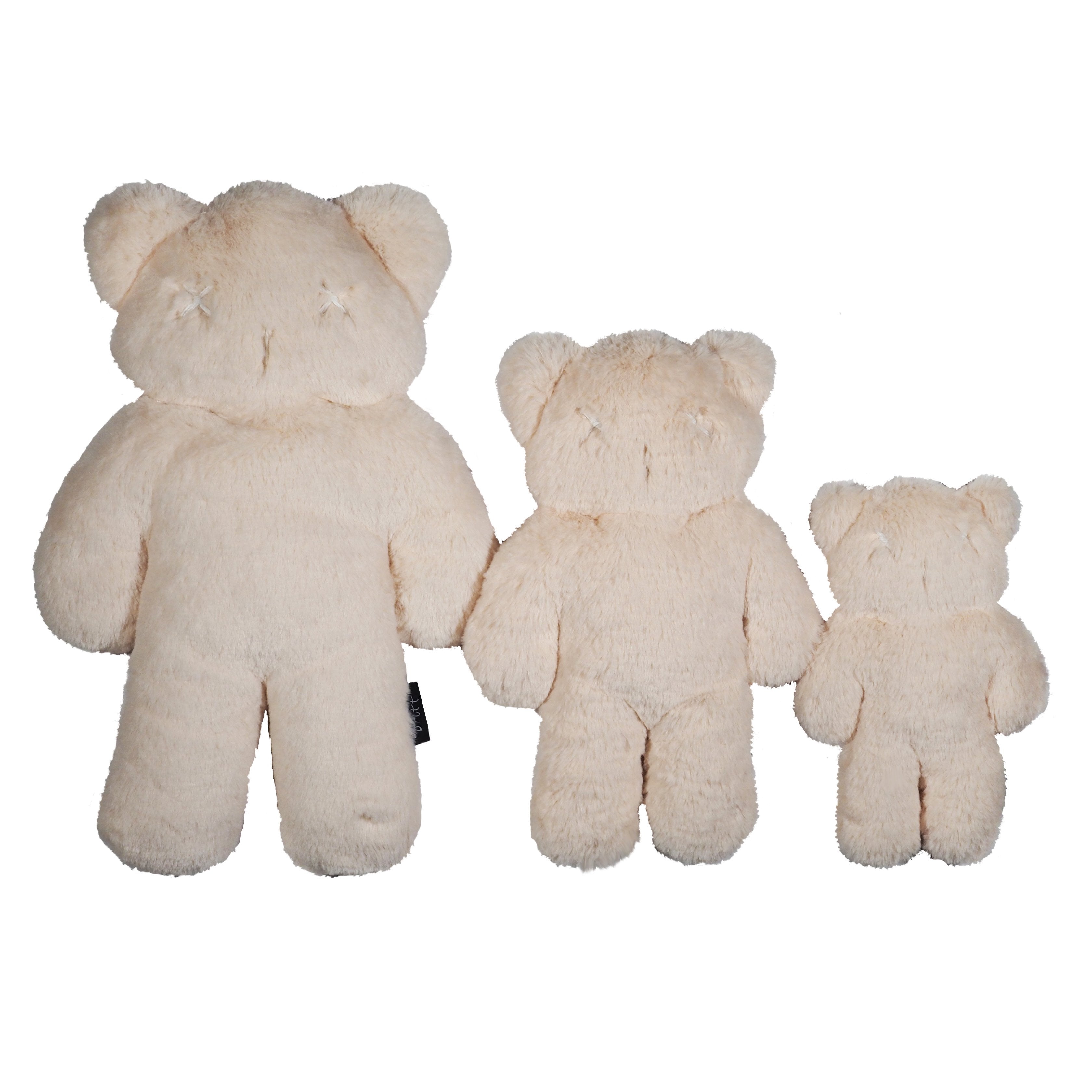 Britt Bear Cuddles Soft Plush Teddy Bear - Cream White Stuffed Animal Toy for Kids, Gifts & Nursery Decor | Perfect for Cuddling, Birthday Presents and Baby Showers