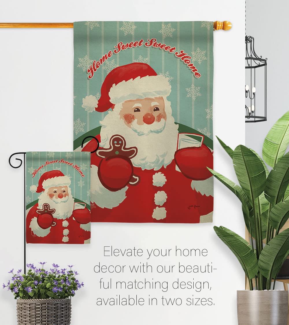 Sweet Home Santa Christmas Flag Set 28