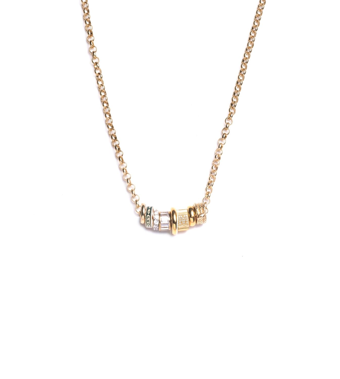 Heartbeat Story Medium Belcher Chain Necklace - Romantic Gift for Her, Dainty Gold Plated Jewelry for Valentine's Day, Anniversary & Everyday Wear