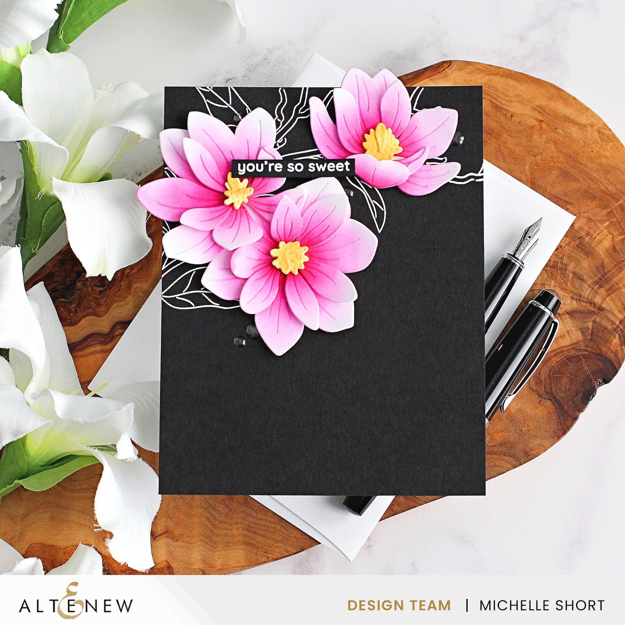 Magnificent Magnolias DIY Craft Kit - Premium Floral Art Project Set for Home Decor & Gift Making | Perfect for Scrapbooking, Card Making, and Wall Art