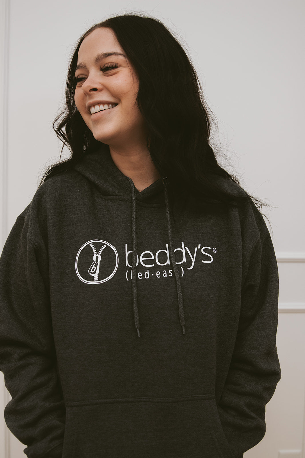 Beddy's New Logo Sweatshirt for Women & Men - Cozy Pullover Hoodie for Casual Wear, Lounge & Street Style | Soft Cotton Blend Sweater with Embroidered Logo