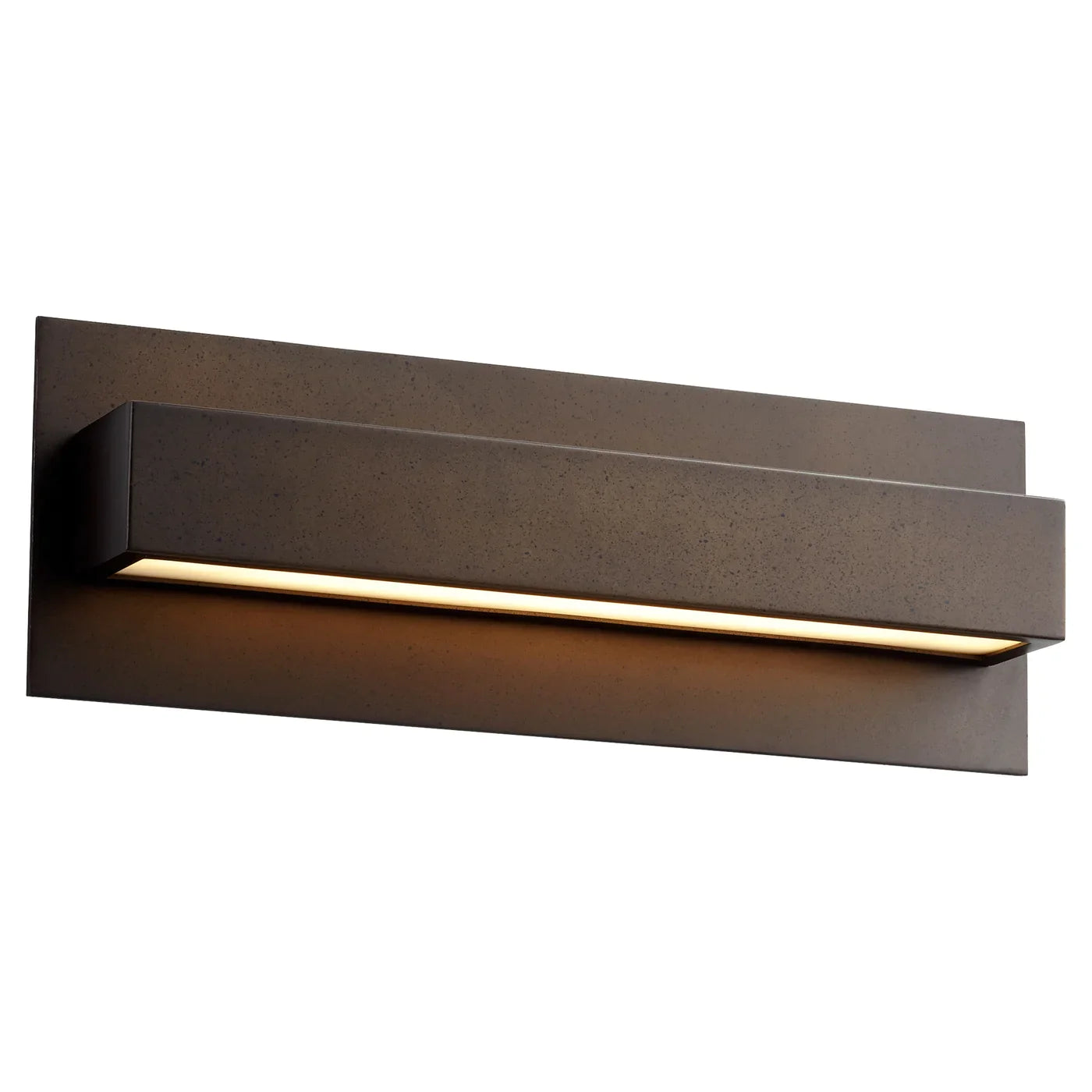Oxygen Alcor 3 532 22 LED Wall Light Fixture - 13 Inch Oiled Bronze Finish - Modern Sconce Lighting for Bedroom, Hallway & Living Room