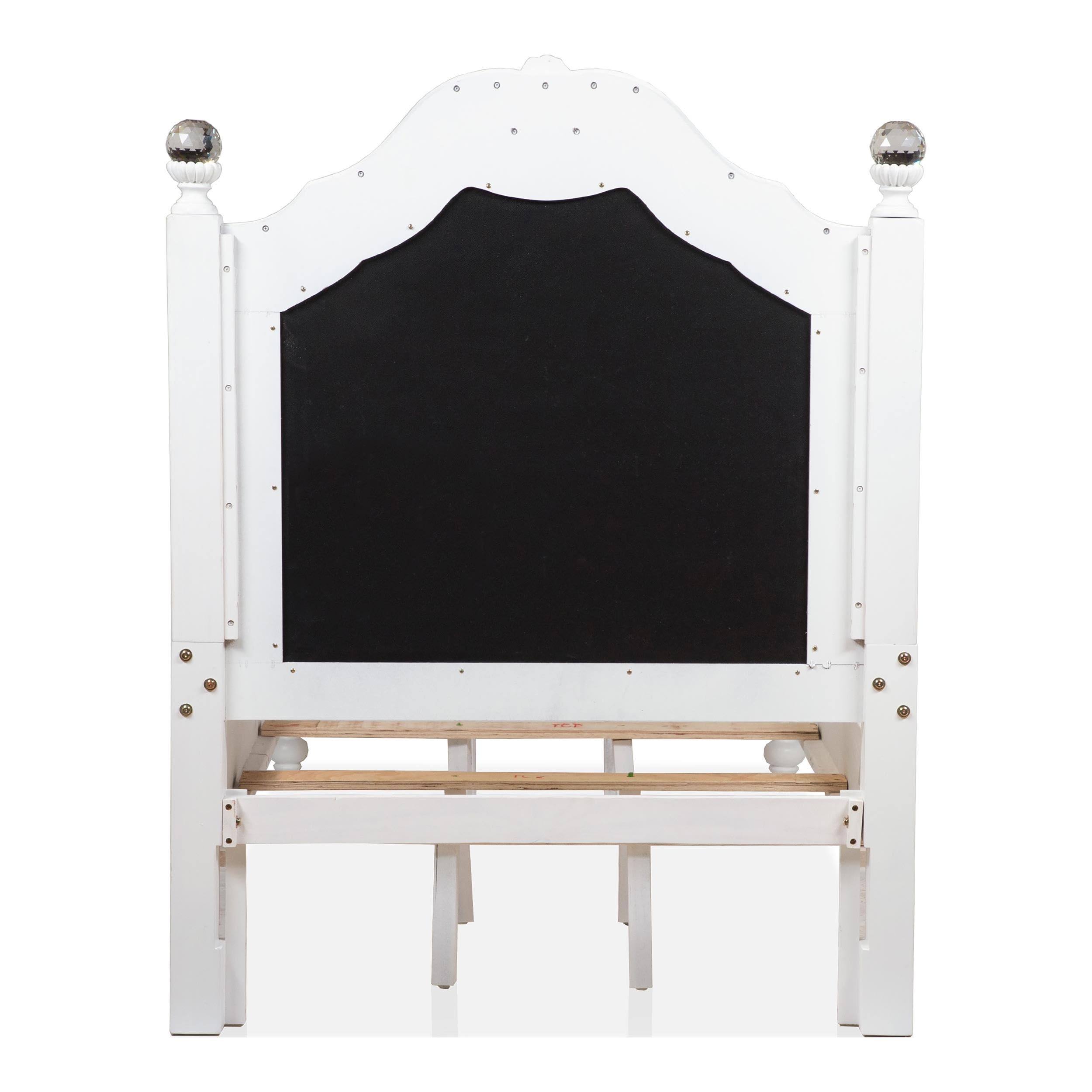 Furniture of America Mondu 3-Piece White Wood Bedroom Set - Full Size Bed Frame with 2 Nightstands for Modern Home Decor | Perfect for Master Bedroom, Guest Room & Apartment Living