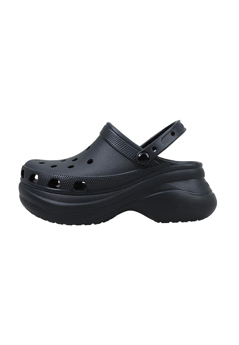 Crocs Women's Classic Bae Clog | Comfortable Platform Shoes for Women | Perfect for Casual Wear, Beach, and Outdoor Activities