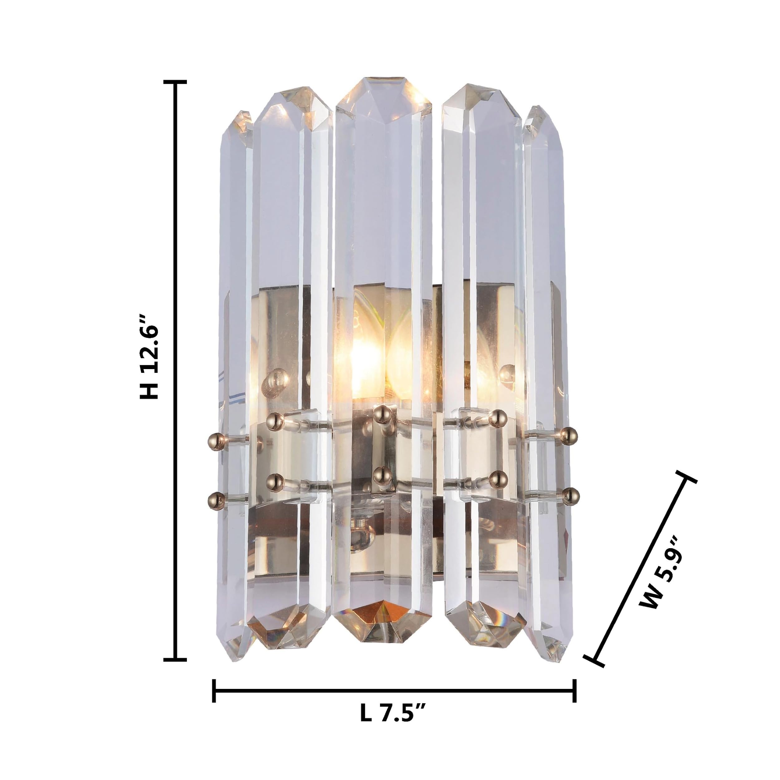 Bethel Wall Sconces - Modern Plug-in Wall Lights with Adjustable Arms for Living Room, Bedroom & Hallway Lighting