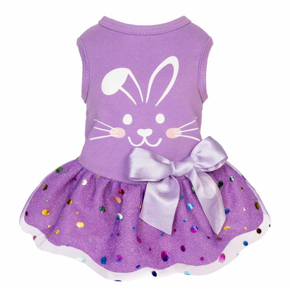 Easter Bunny Tulle Dress for Girls - Soft Pastel Tutu Party Dress for Easter, Spring & Special Occasions - Perfect for Photoshoots, Birthday Parties & Holiday Celebrations