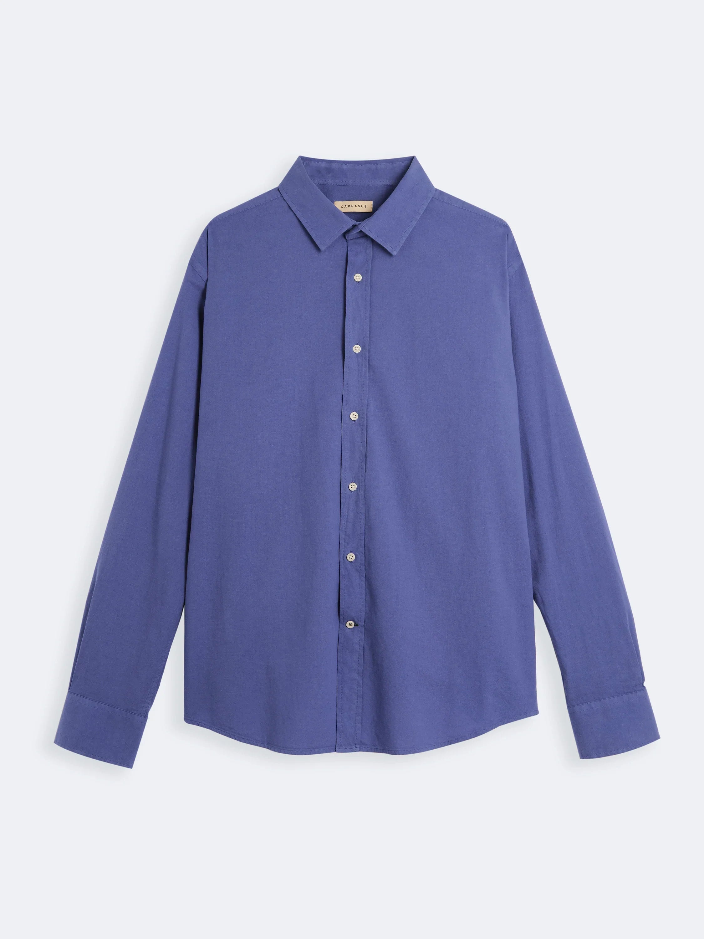 Campo Blue Shirt for Men - Comfortable Casual Button-Up Shirt for Everyday Wear | Perfect for Office, Outings & Casual Events