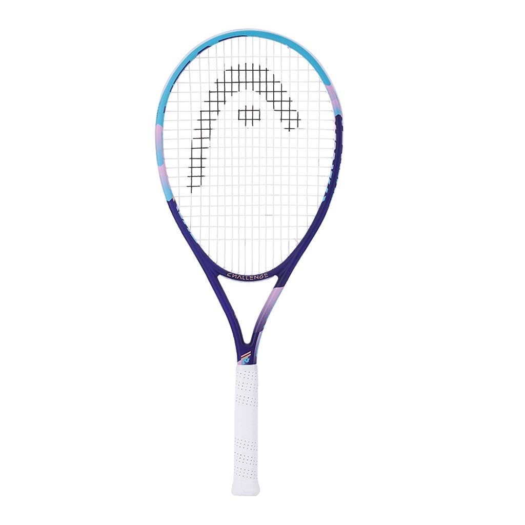 Best Lightweight Carbon Fiber Tennis Racket for Beginners - Blue, 68.5cm | Outdoor Sports, Recreation & Training Equipment for Men & Women | Perfect for Casual Play, Practice & Backyard Games