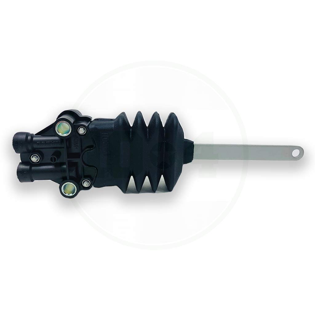 Wabco S4640070040 Air System Leveling Valve - Heavy Duty Black Replacement for Trucks & Trailers - Perfect for Commercial Vehicle Suspension Maintenance