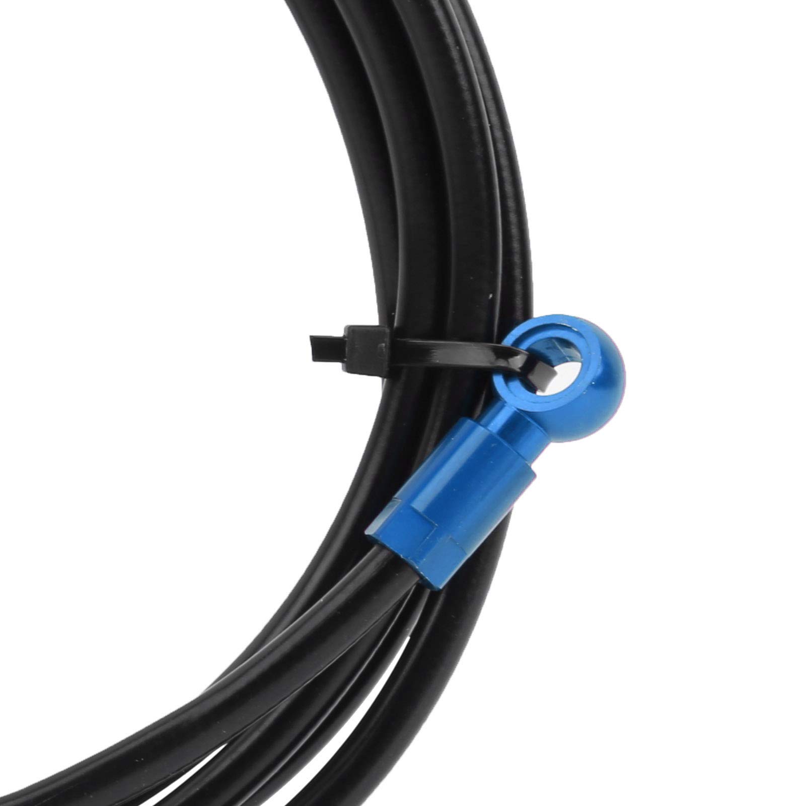 **6.6ft Cuttable Disc Brake Hose - High & Low Temperature Resistant, Durable for Mountain Bikes & Bicycles - Perfect for Off-Road & Trail Riding**