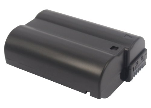 EN-EL15 Battery Replacement for Nikon D7000 D7100 D810A D800 Z6 D600 D850 D7200 D7500 D610 D800E Z7 D750 - Compatible with MB-D12 Grip & EN-EL15A/EN-EL15B (1400mAh) - Perfect for Travel Photography & Professional DSLR Shooting