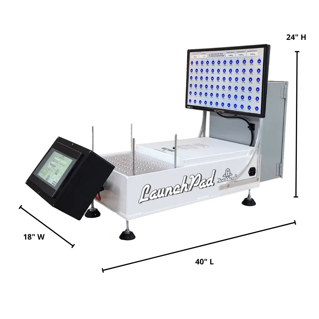 STM Canna LaunchPad Weighing Module - Precision Digital Scale for Cannabis Measurement | Perfect for Dispensaries, Growers & Home Use