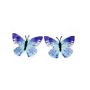 KAVIN Set of 2 Purple Hair Claw Clips for Women & Girls - Strong Hold Hair Clips for Thick Hair, Fashion Hair Accessories for Ponytail, Bun & Updo Hairstyles - Perfect for Work, School & Everyday Use