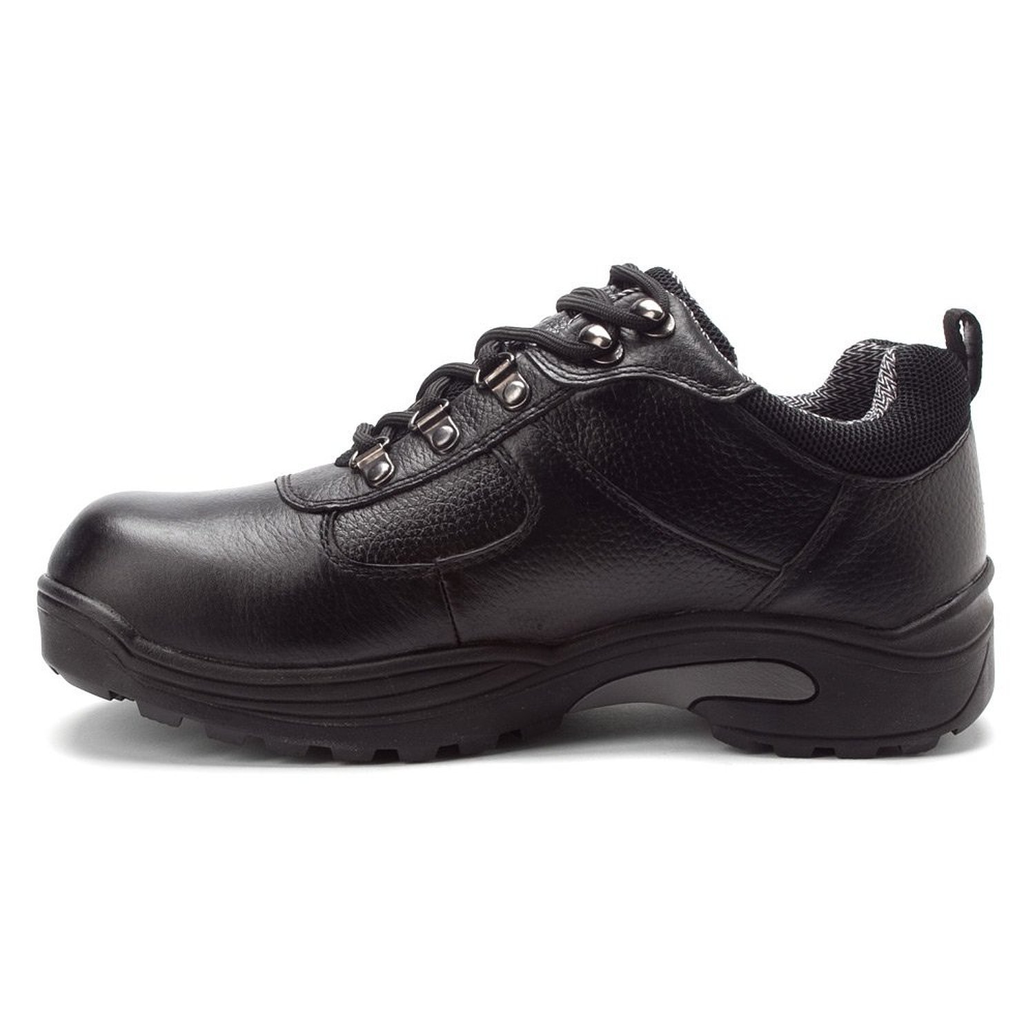 **Drew Shoe Men's Boulder Boots - Black Leather Hiking Boots for Outdoor Adventures, Size 16 - Waterproof & Comfortable for Walking, Camping, and Travel**