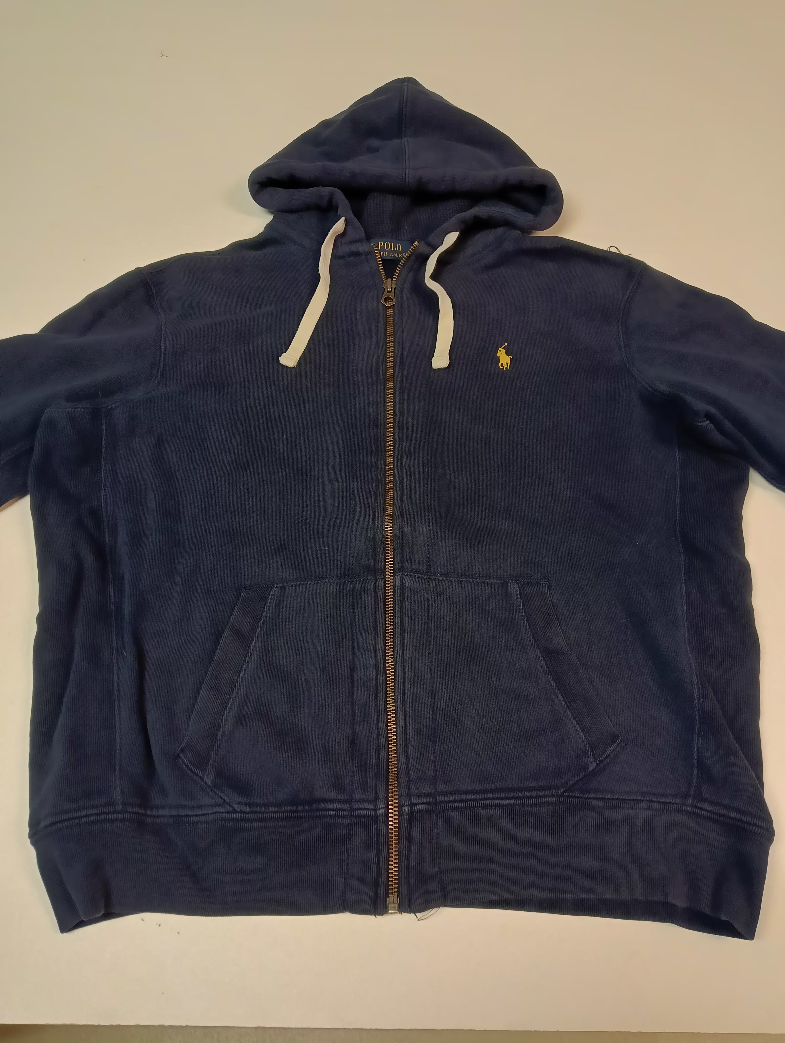 Ralph Lauren Vintage Hoodie Men's XL 1692 - Classic Pullover Hooded Sweatshirt for Casual Wear & Street Style Outfits