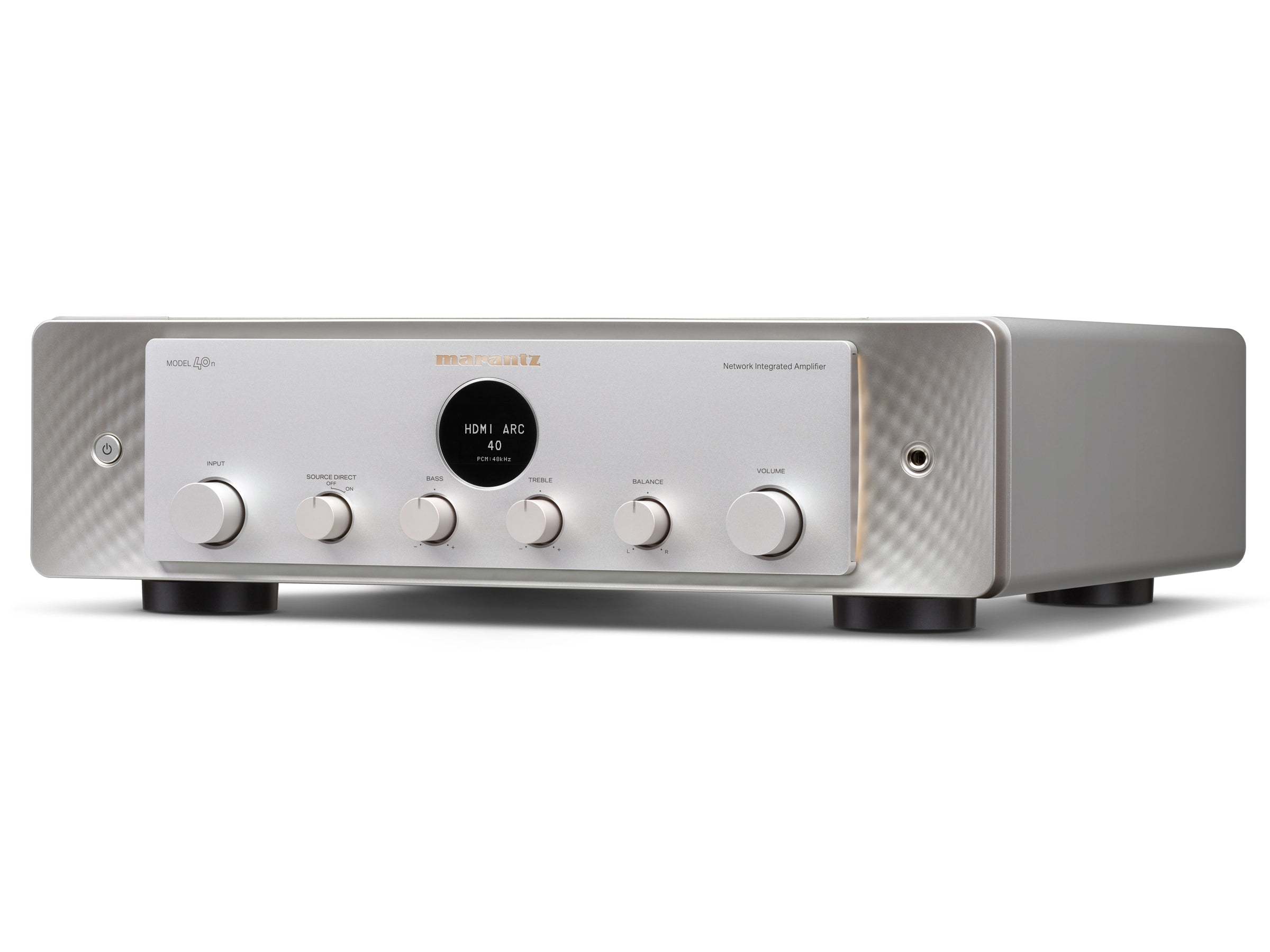 Marantz MODEL 40n Integrated Streaming Amplifier - Hi-Fi Audio System for Home Theater & Music Listening | Perfect for Living Rooms, Home Studios & Audiophiles