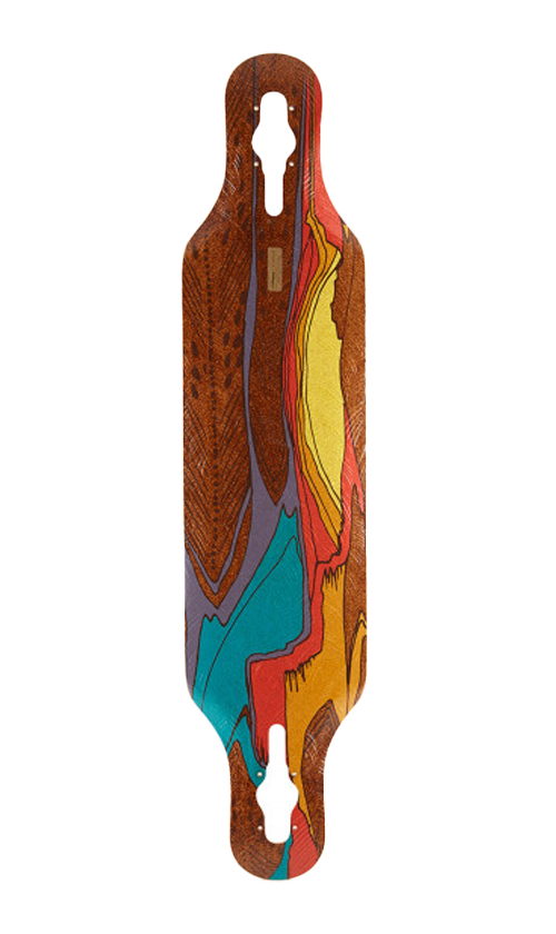 Loaded Icarus Flex 1 Longboard Deck 38.4