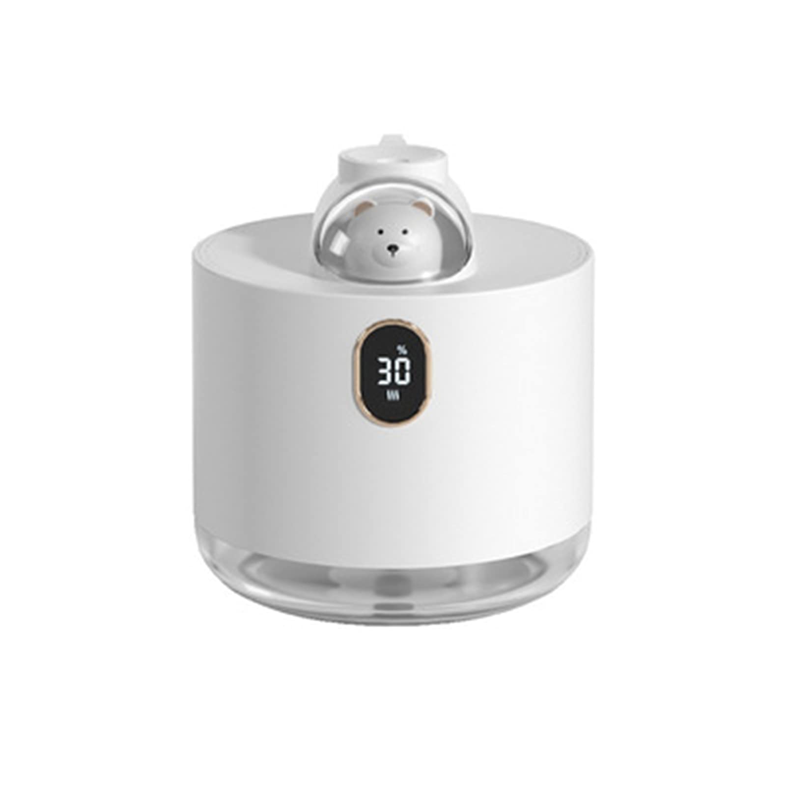 500mL USB Portable Mini Humidifier with 7-Color LED Lights - Cute Pet Cool Mist Humidifier for Bedroom, Home, Office - Auto Shut-Off & Waterless Protection - Perfect for Dry Air Relief, Aromatherapy, and Pet Comfort