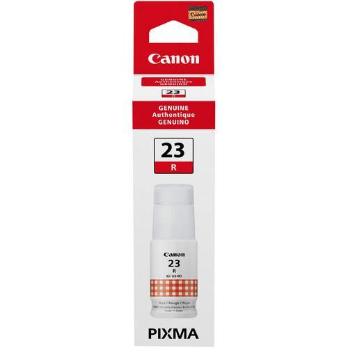 Canon GI 23 Red Ink Cartridge for PIXMA G620 Printer - High-Quality Replacement Ink for Vibrant Prints | Perfect for Home Office, Photo Printing & Creative Projects