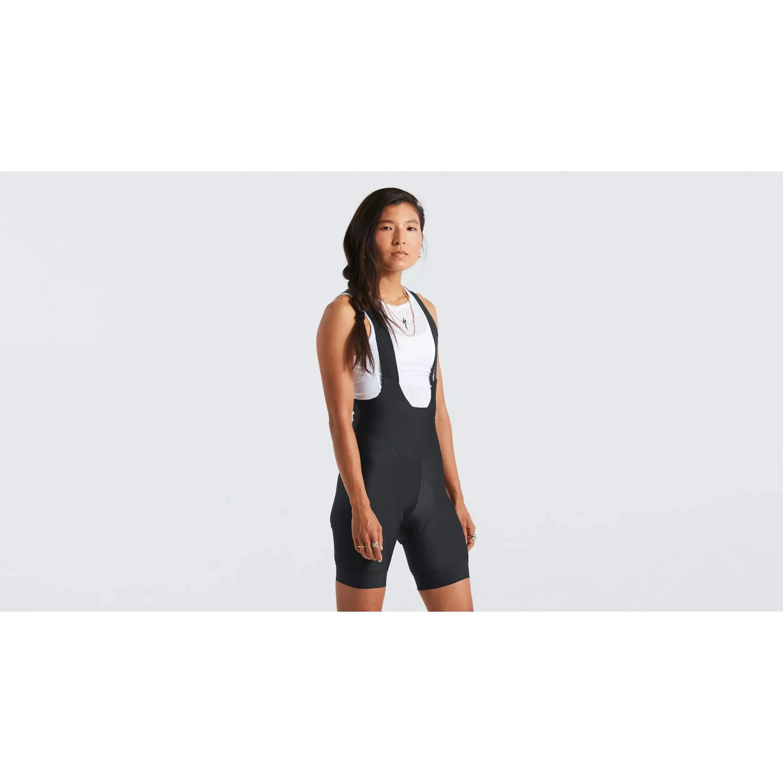 Specialized Women's Prime Bib Shorts - High Performance Cycling Shorts for Women, Black | Perfect for Road Biking, Indoor Training & Triathlons