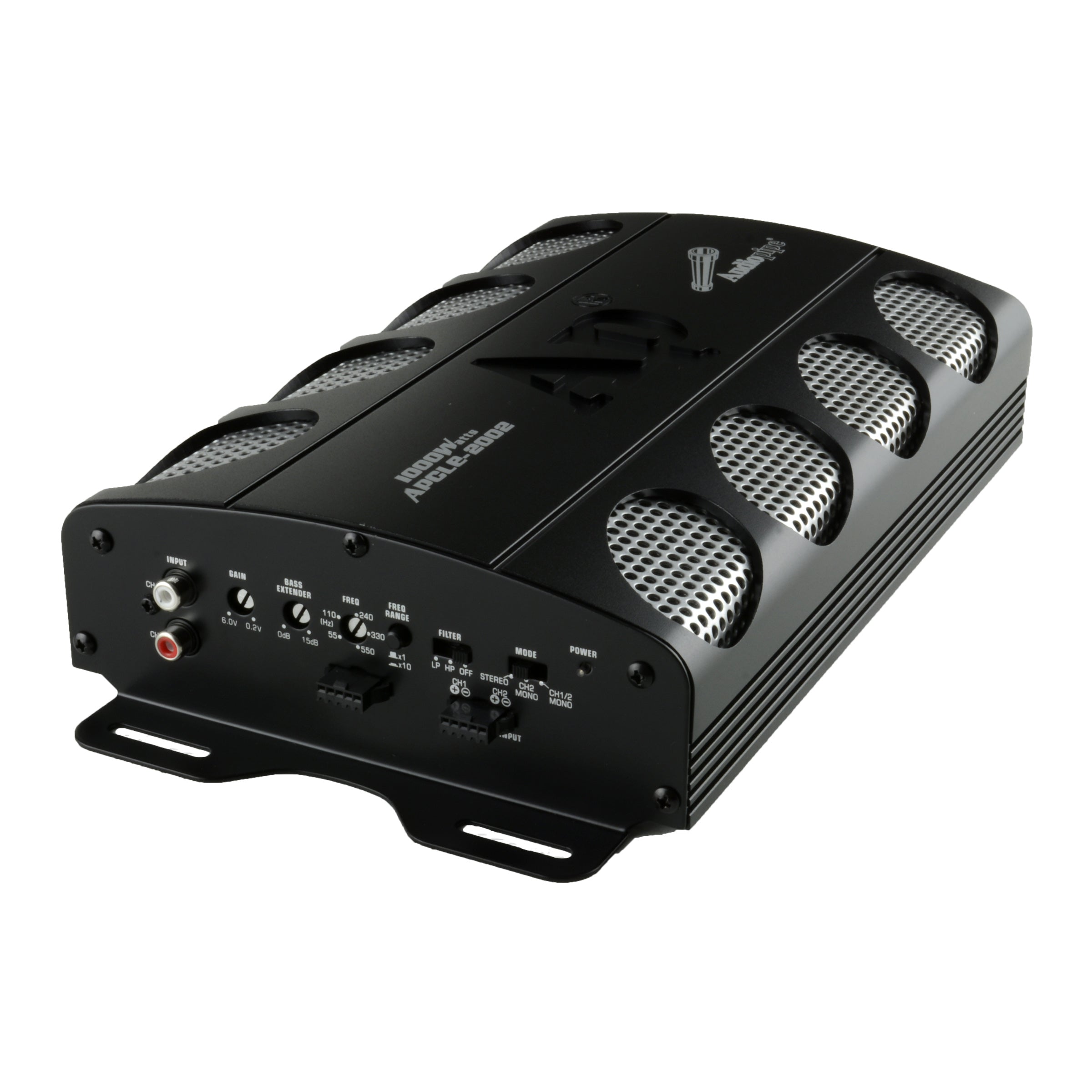 APCLE 2002 2-Channel MOSFET Power Amplifier - High Performance Stereo Audio Amp for Home Theater, Car Audio & DJ Equipment
