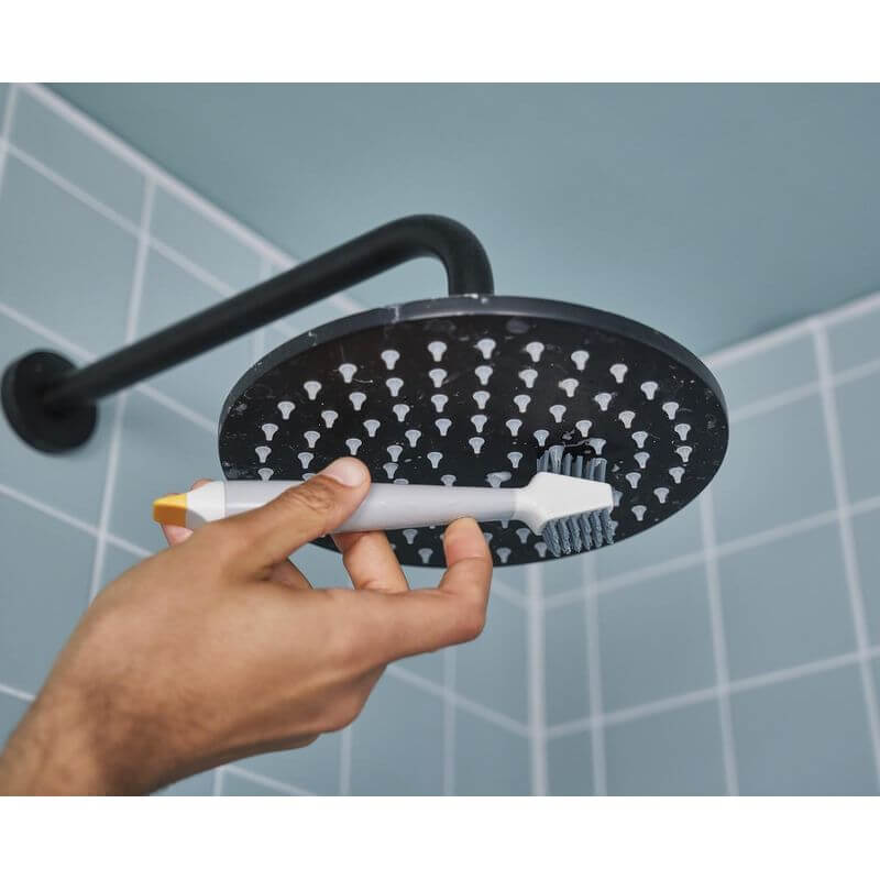 Joseph Joseph CleanTech 3-in-1 Detail Cleaning Brush Set - Multi-Purpose Scrubber for Kitchen, Bathroom & Household Cleaning - Perfect for Grout, Tiles & Hard-to-Reach Areas