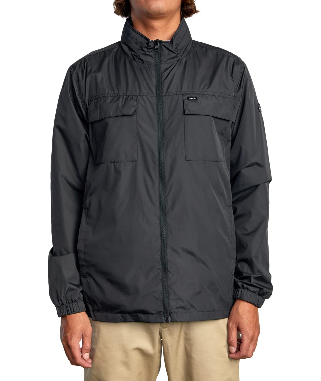 RVCA Men's Baybreaker 2 Jacket - Waterproof Windbreaker for Outdoor Activities, Hiking, Camping & Travel